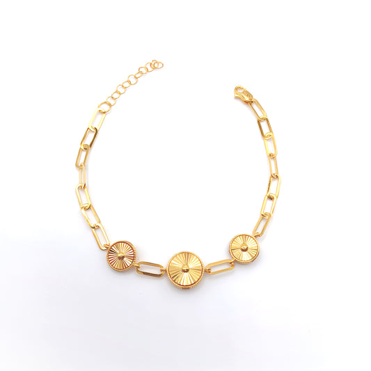 22K / 916 Gold - Inspire Jubilee Bracelet - 8.01 gm