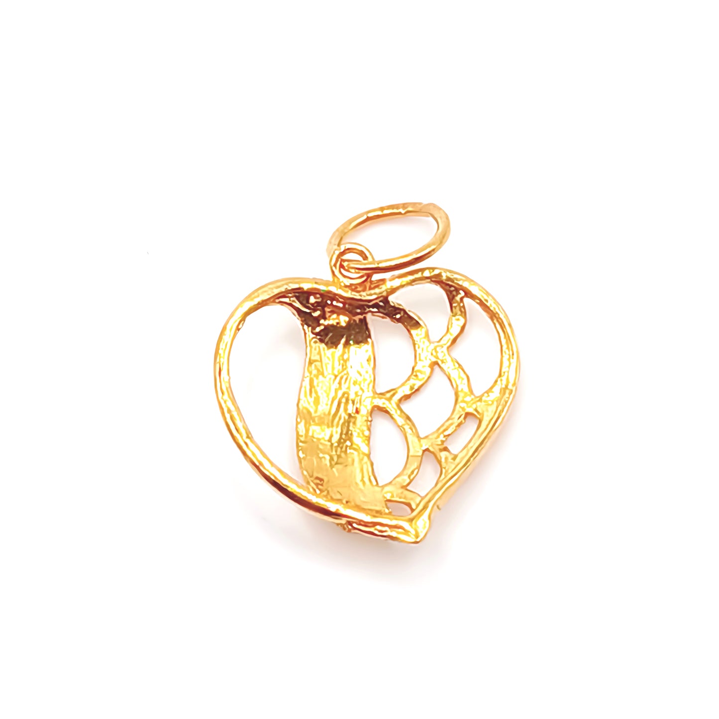 22K / 916 Gold - Heart Pendant - 1.44 gm