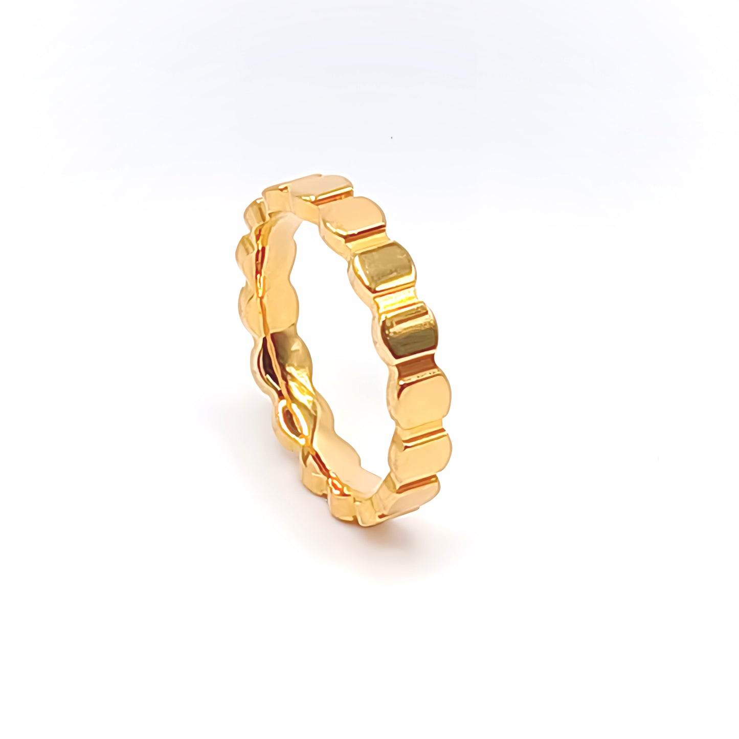 22K / 916 Gold - Inspire Chieti Swastika Ring - 7.28 gm