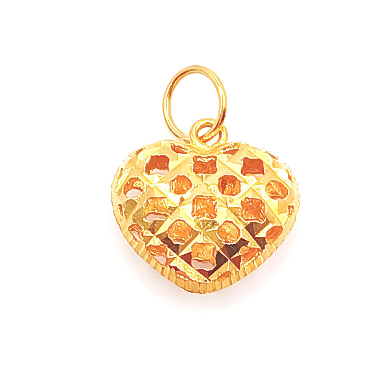 22K / 916 Gold - Heart Pendant - 1.72 gm