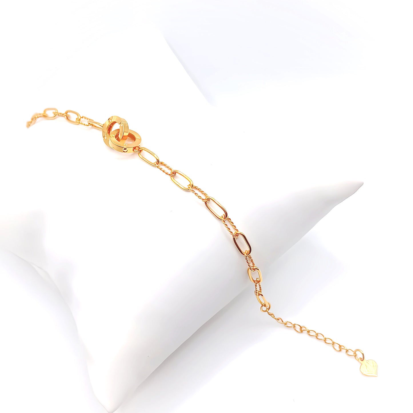 22K / 916 Gold - Inspire Chieti Swastika Bracelet - 4.36 gm