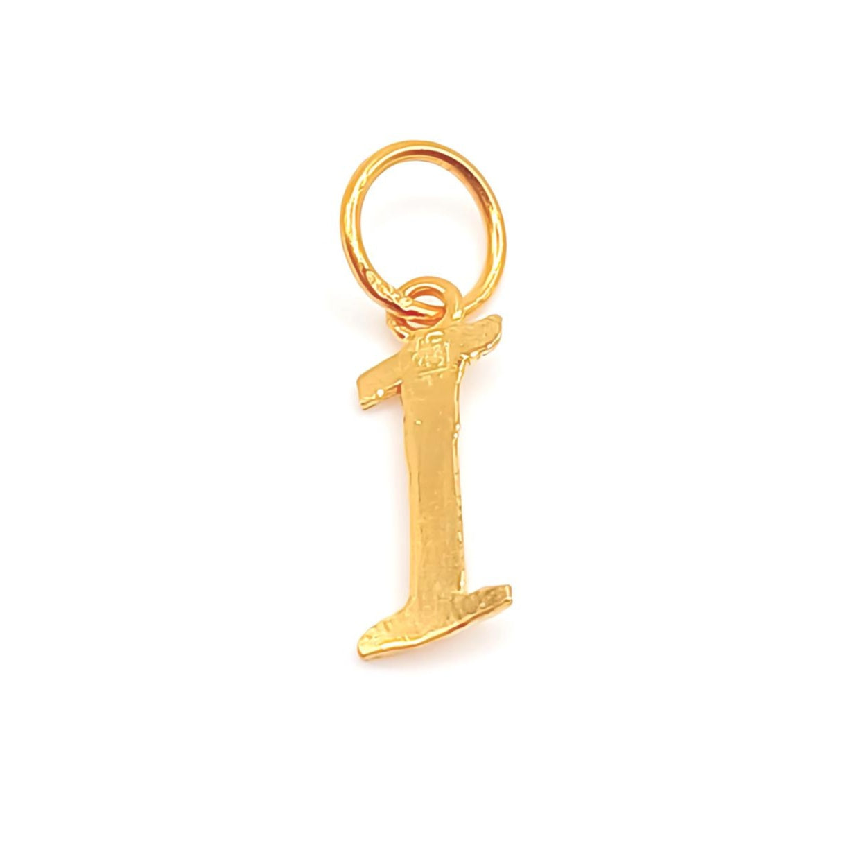 22K / 916 Gold - Alphabet Pendant Letter: I - 0.94 gm