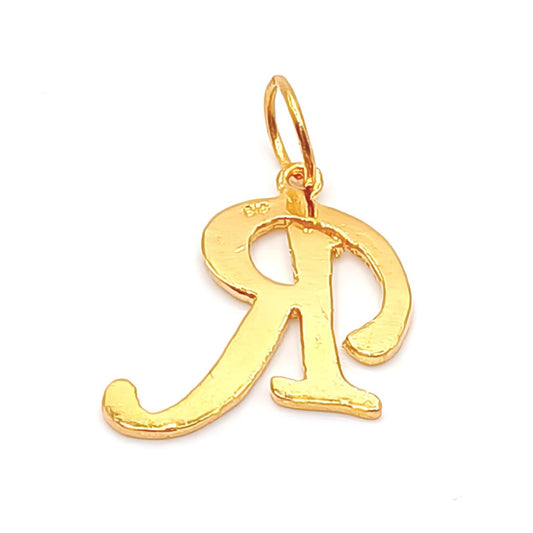 22K / 916 Gold - Alphabet Pendant Letter: R - 2.29 gm