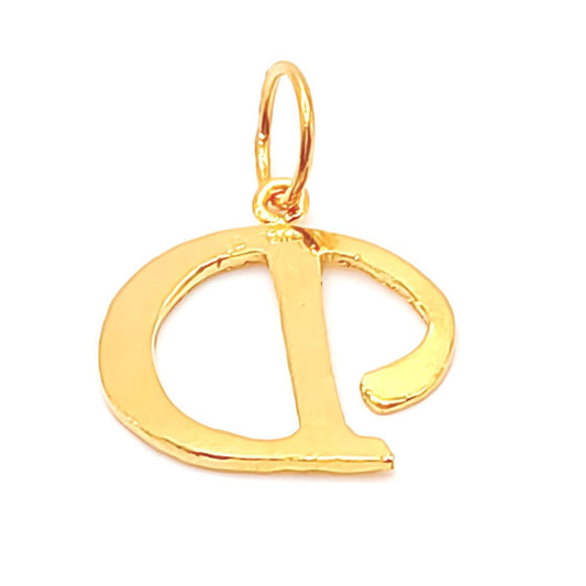 22K / 916 Gold - Alphabet Pendant Letter: D - 1.81 gm