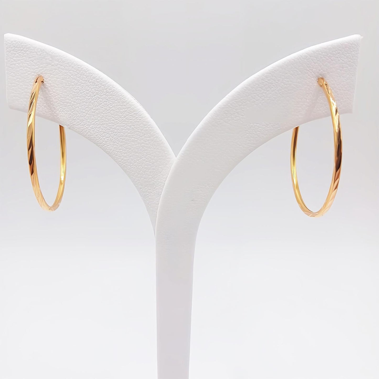 22K / 916 Gold - Round Continental Earring - 1.63 gm