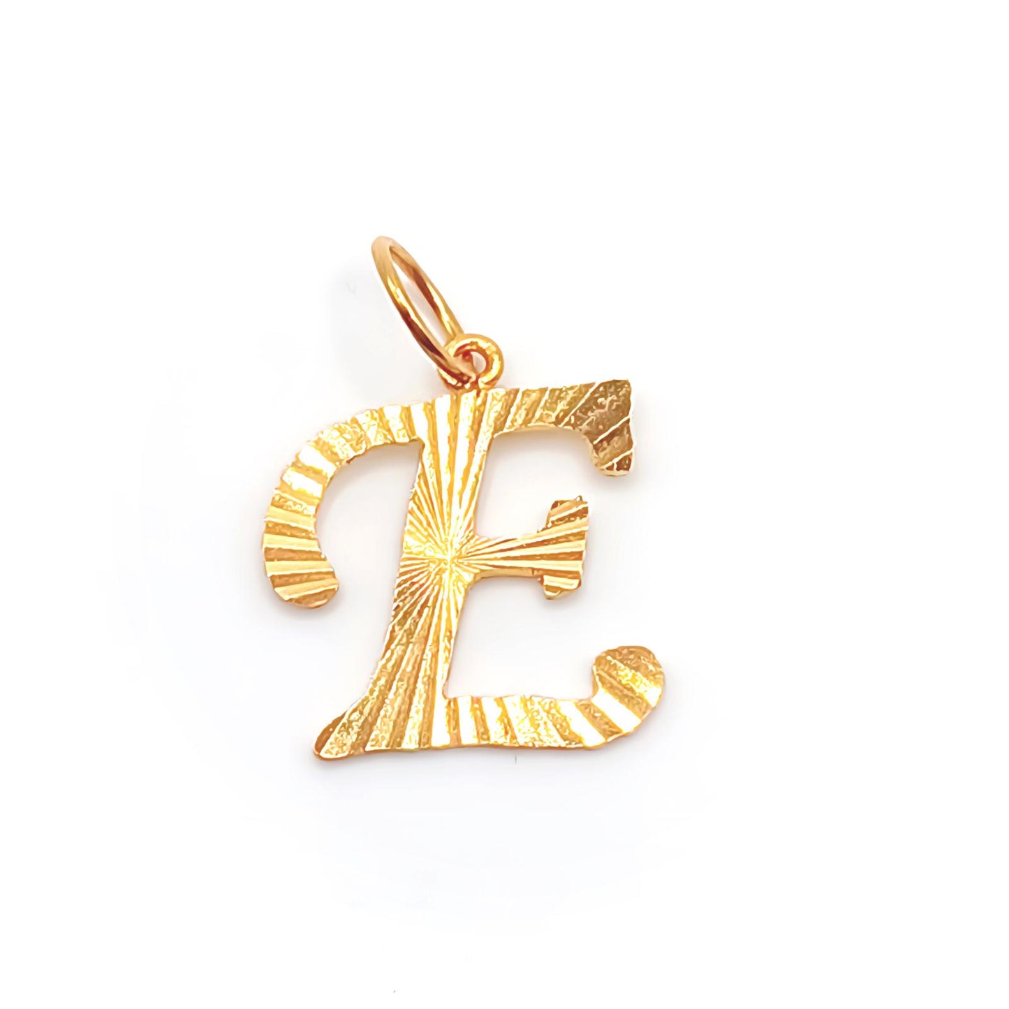 22K / 916 Gold - Alphabet Pendant Letter: E - 1.83 gm
