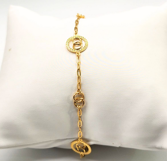 22K / 916 Gold - Inspire Chieti Estelle Bracelet - 3.40 gm