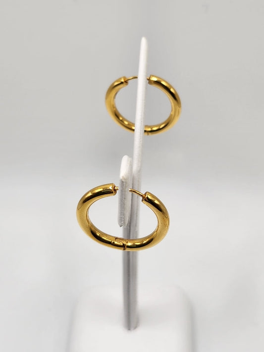 22K / 916 Gold - Inspire Ivry Chelsea Modest Earring - 4.50 gm