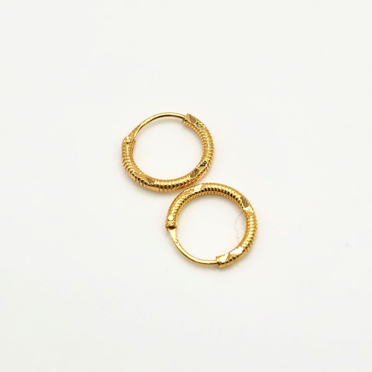 22K / 916 Gold - Ivry Estelle Earring - 0.66 gm