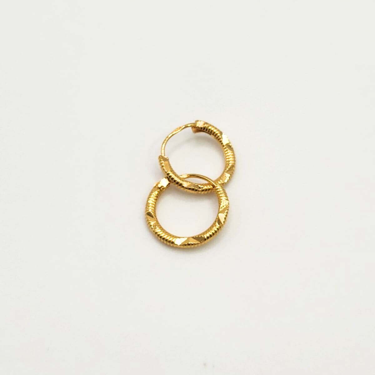 22K / 916 Gold - Ivry Estelle Earring - 0.52 gm