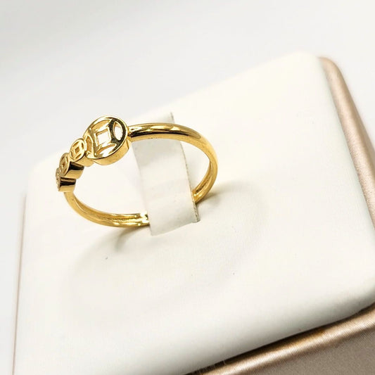 22K / 916 Gold - Inspire Ivry Estelle Ring - 1.64 gm