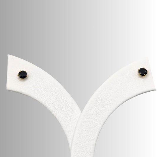 22K / 916 Gold - Ivry Estelle Stone Earring - 0.93 gm