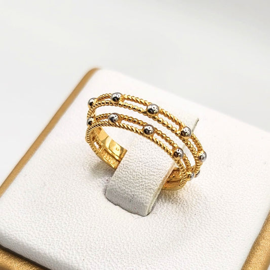 22K / 916 Gold - Inspire Ivry Frances Ring - 1.15 gm