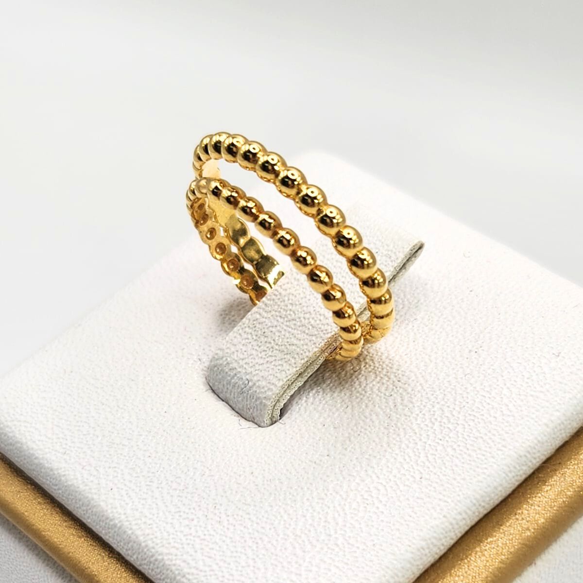 22K / 916 Gold - Inspire Ivry Frances Ring - 0.93 gm