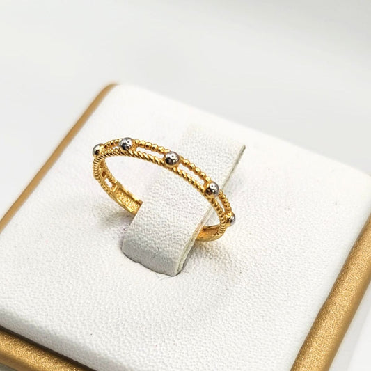 22K / 916 Gold - Inspire Ivry Frances Ring - 1.15 gm