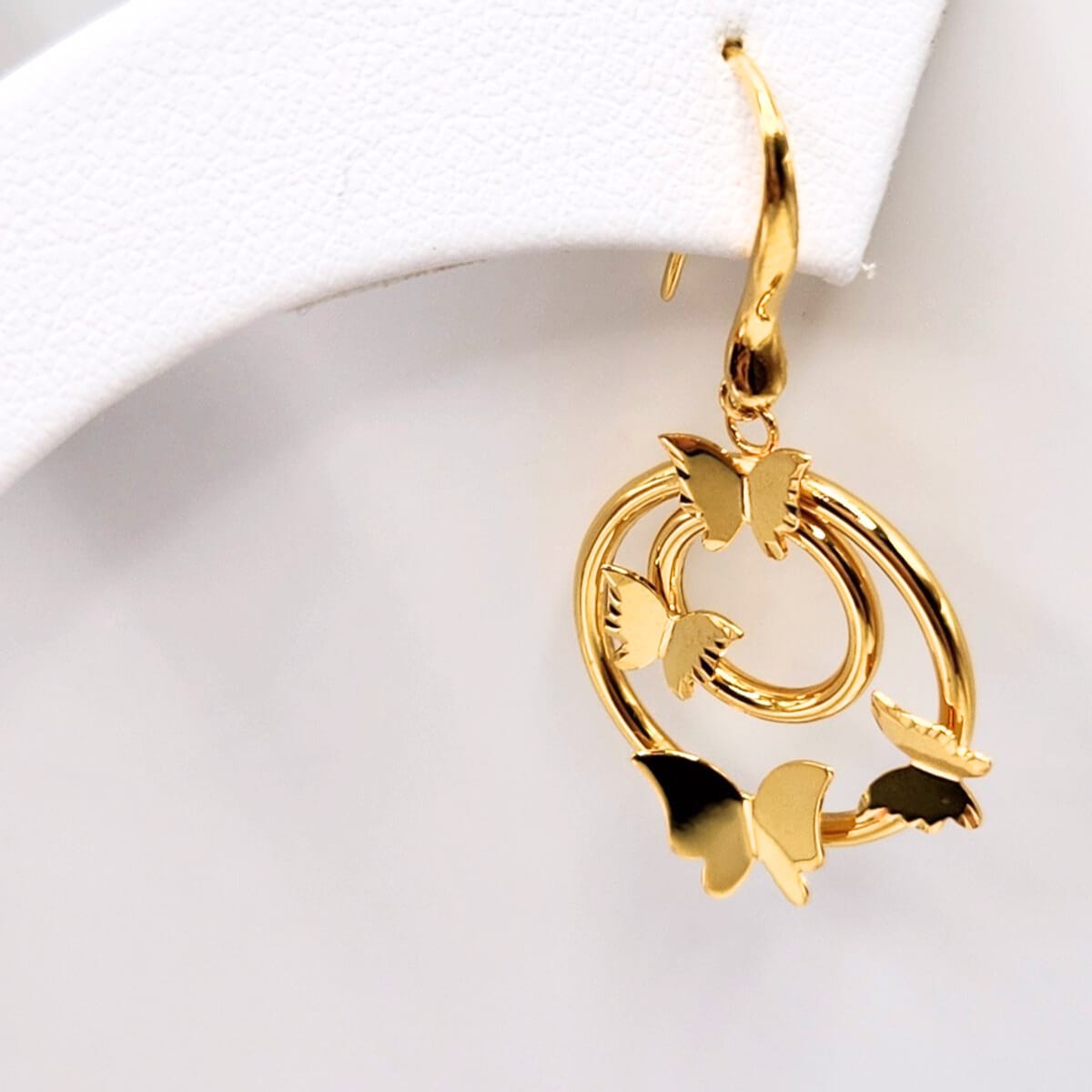 22K / 916 Gold - Inspire Chieti Alicia Flower Earring - 5.32 gm
