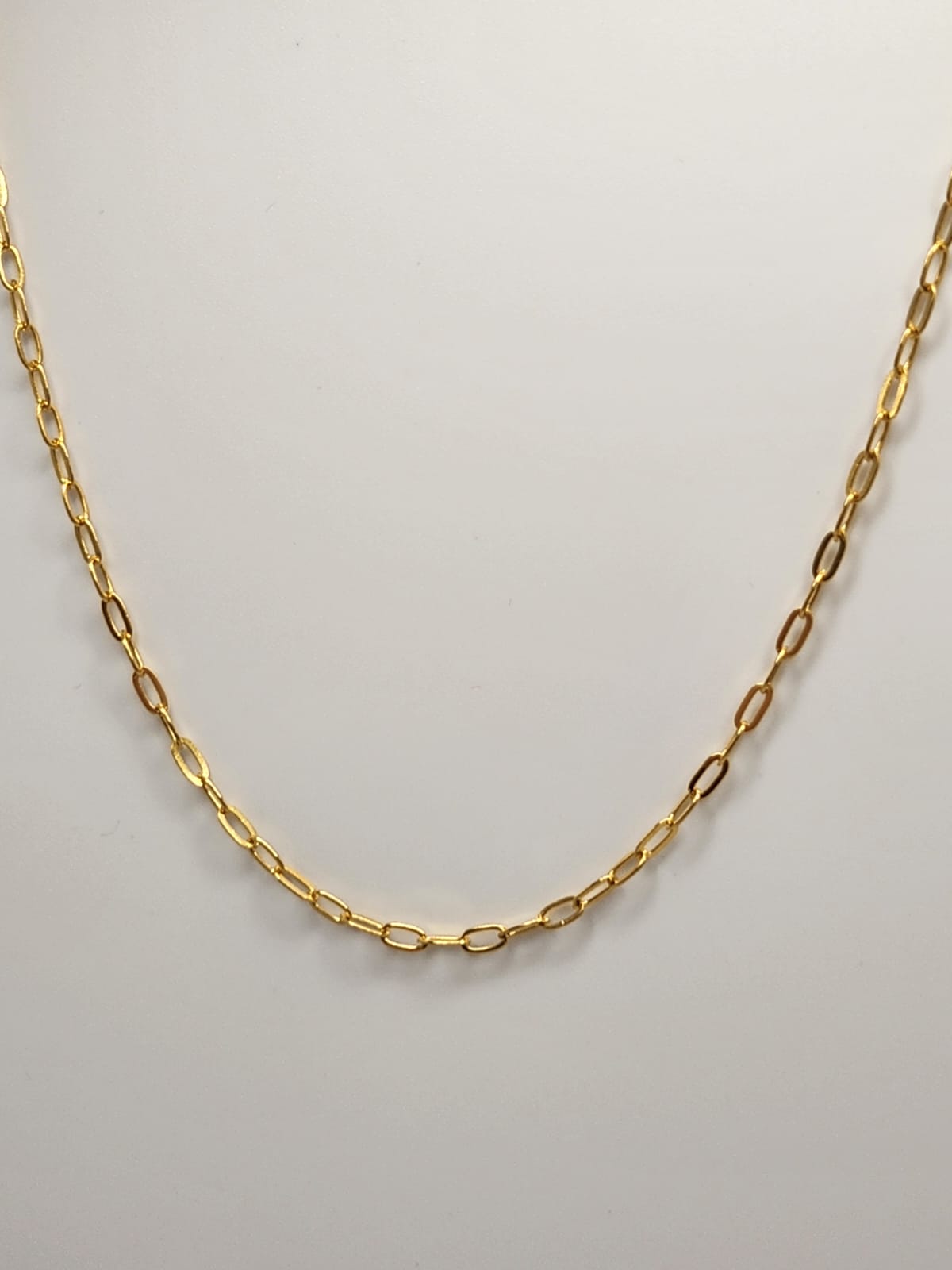 22K / 916 Gold - Ivry Clip Necklace - 4.27 gm