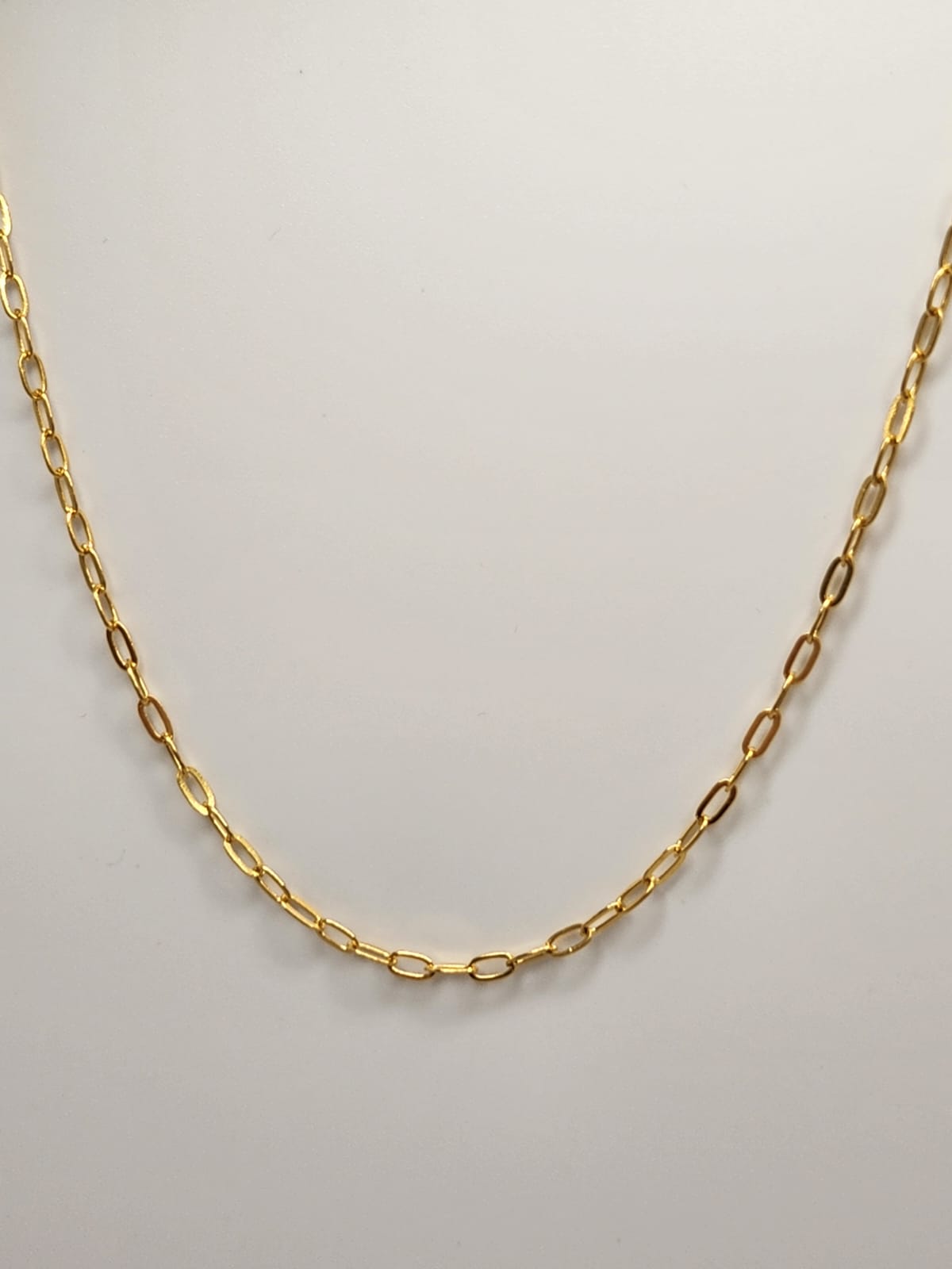 22K / 916 Gold - Ivry Clip Necklace - 4.27 gm