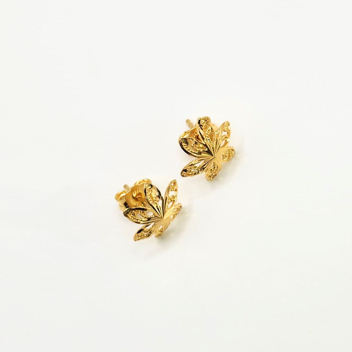 22K / 916 Gold - Ivry Estelle Earring - 1.40 gm
