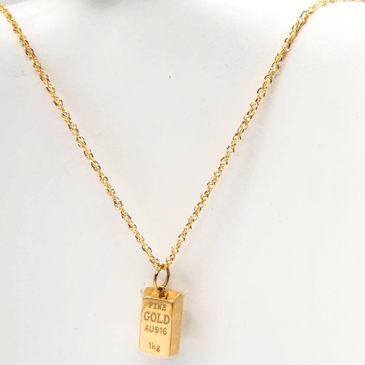22K / 916 Gold - Inspire Ivry Frances Pendant - 2.16 gm