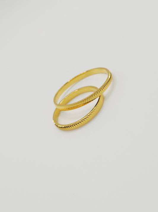 22K / 916 Gold - Inspire Ivry Luna Ring - 1.12 gm