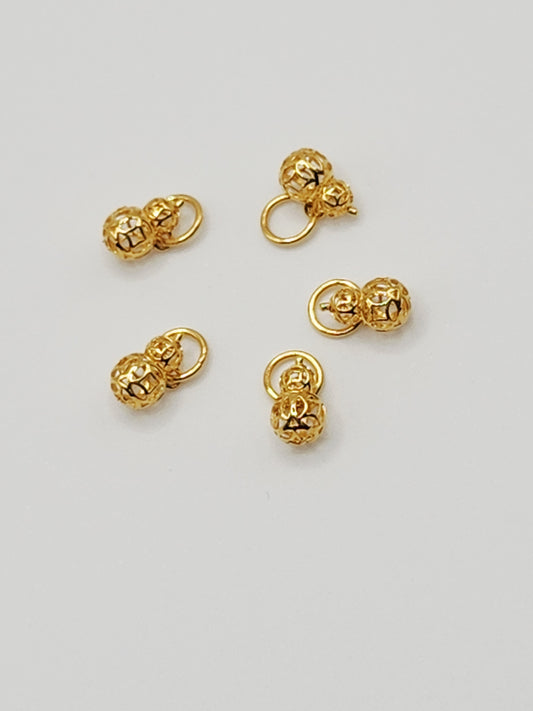 22K / 916 Gold - Inspire Ivry Luna Pendant Quintuple - 0.30 gm