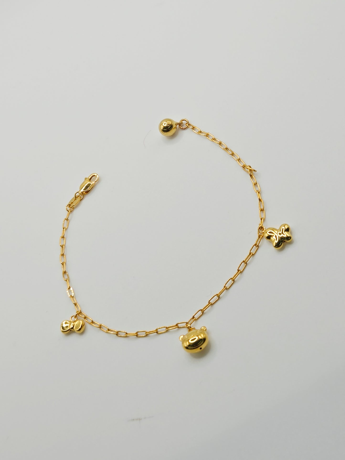 22K / 916 Gold - Inspire Chieti Remy Panda Bracelet Twin - 3.49 gm