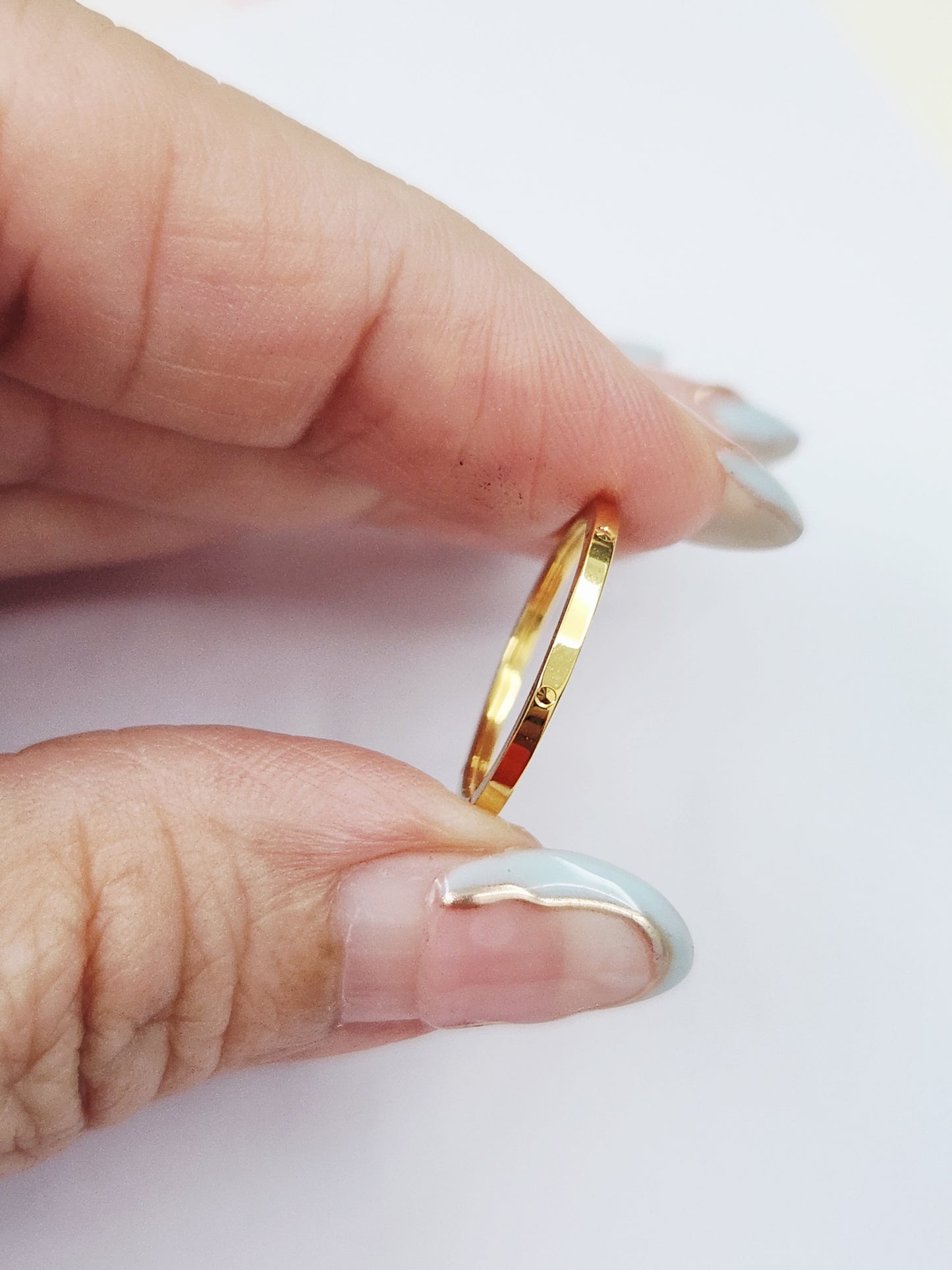 22K / 916 Gold - Inspire Ivry Luna Ring - 0.93 gm