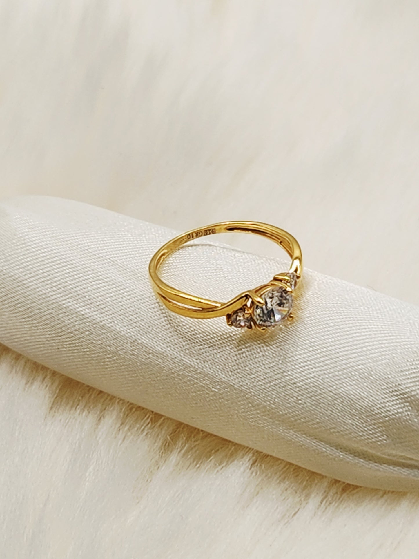 22K / 916 Gold - Inspire Ivry Scarlett Ring - 1.71 gm