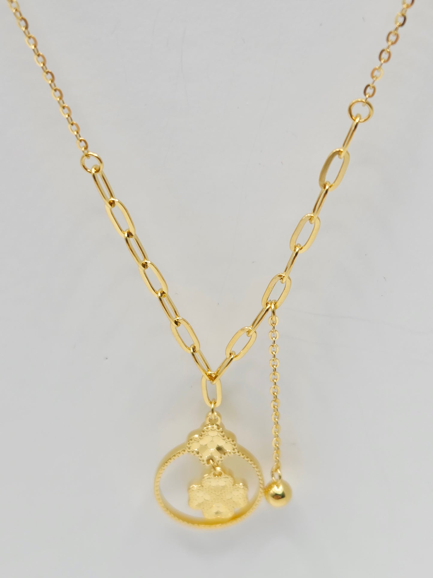 22K / 916 Gold - Inspire Ivry Grace Necklace - 3.82 gm