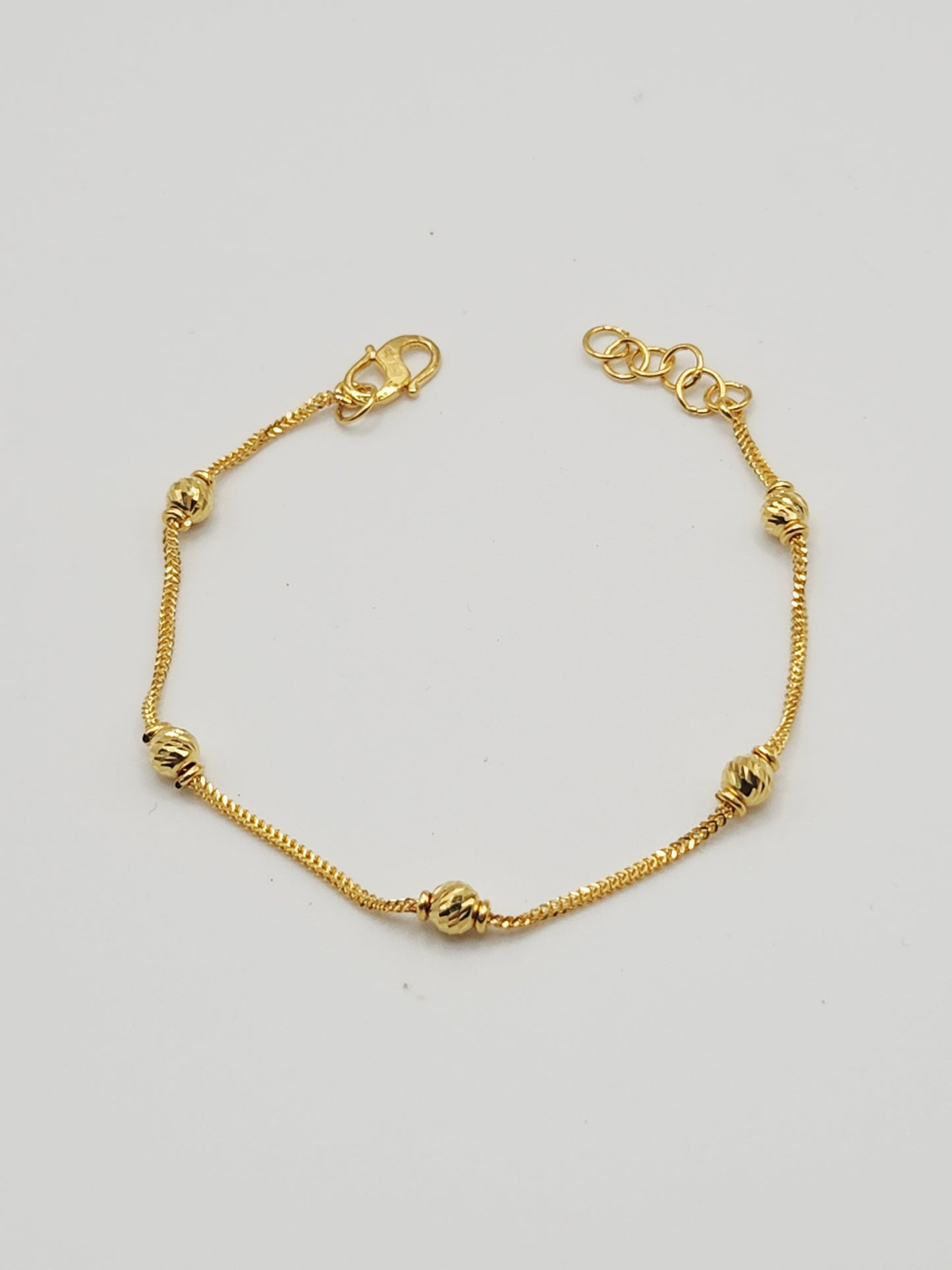 22K / 916 Gold - Inspire Ivry Scarlett Bracelet - 3.60 gm