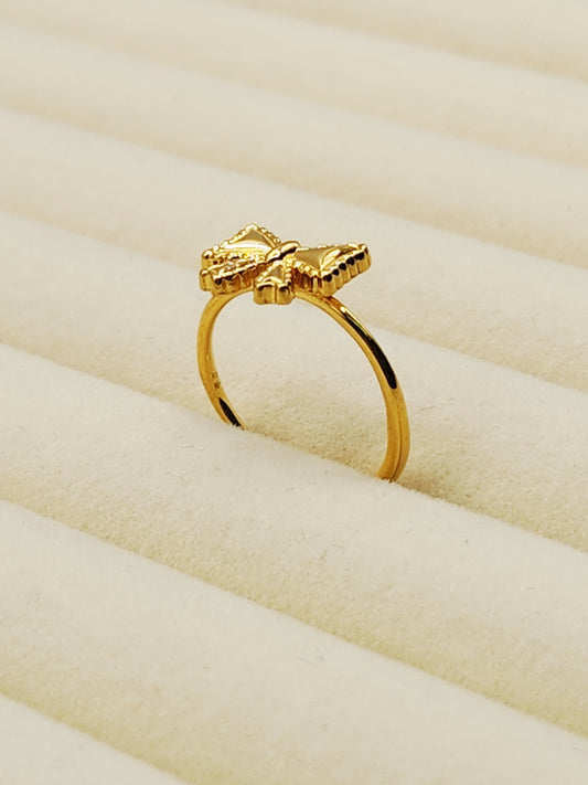 24K / 999 Gold - Inspire Chieti Iris Ribbon Ring - 2.88 gm