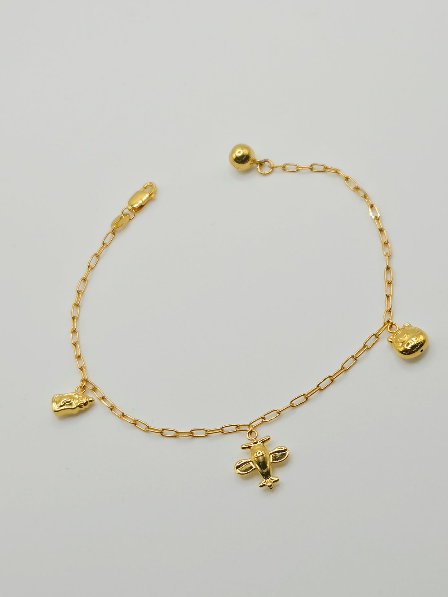 22K / 916 Gold - Inspire Chieti Remy Aero Bracelet Twin - 3.48 gm