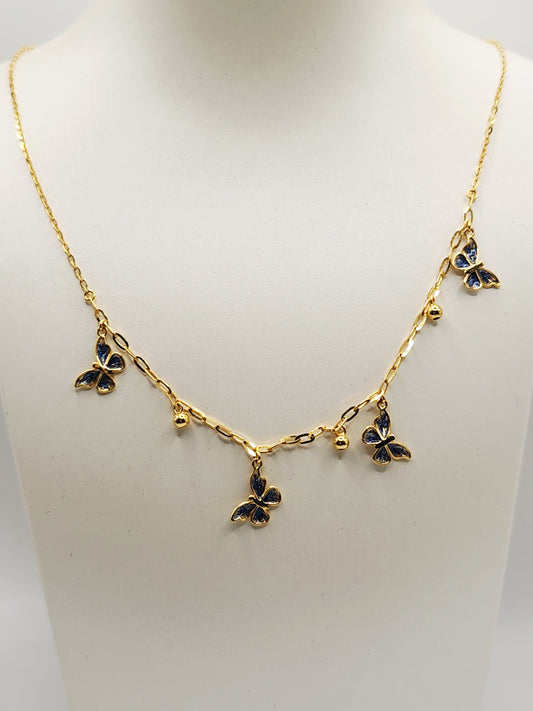 22K / 916 Gold - Inspire Chieti Iris Necklace - 5.25 gm
