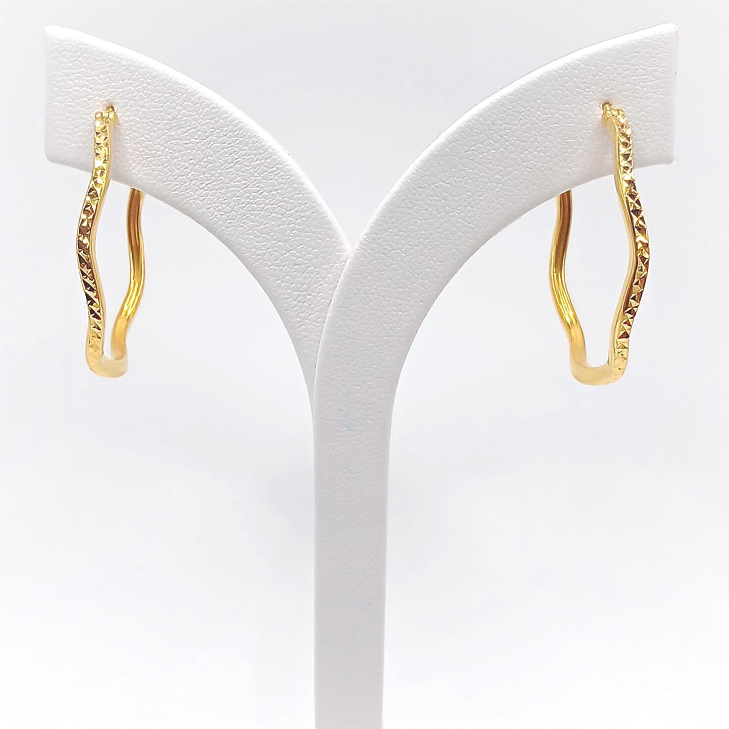 22K / 916 Gold - Continental Earring - 6.15 gm