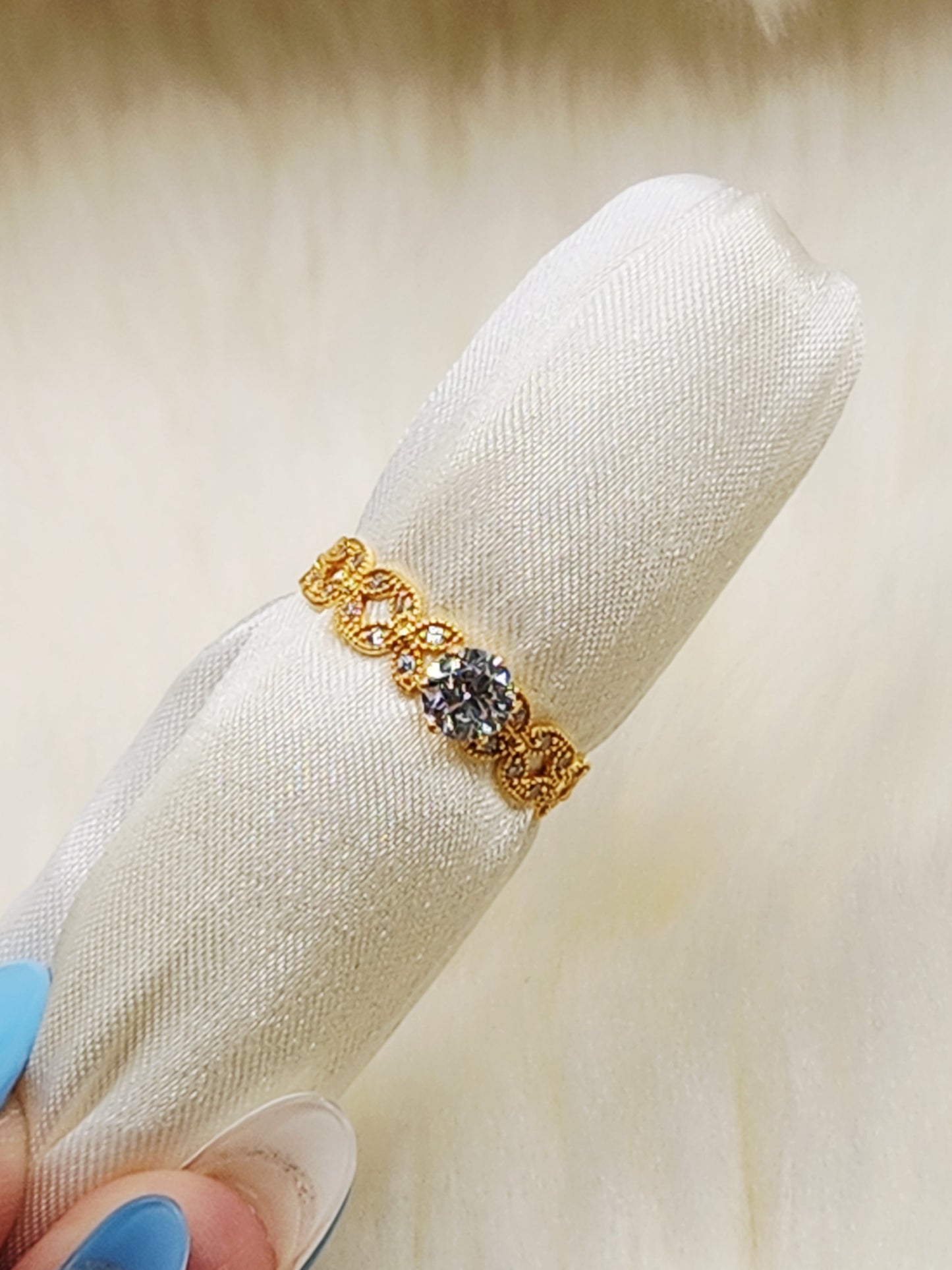22K / 916 Gold - Inspire Ivry Scarlett Ring - 1.84 gm