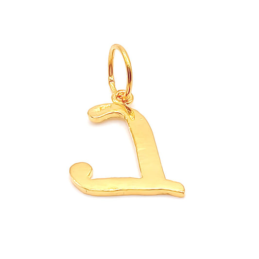 22K / 916 Gold - Alphabet Pendant Letter: L - 1.48 gm