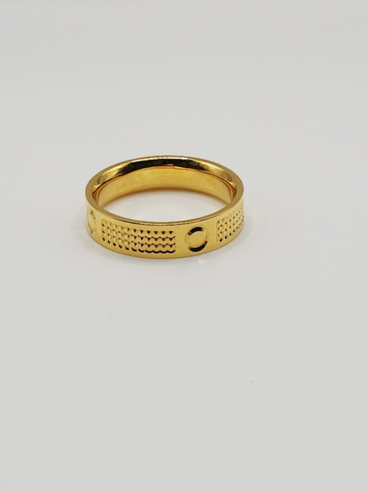 22K / 916 Gold - Inspire Chieti Iris Ring - 7.62 gm