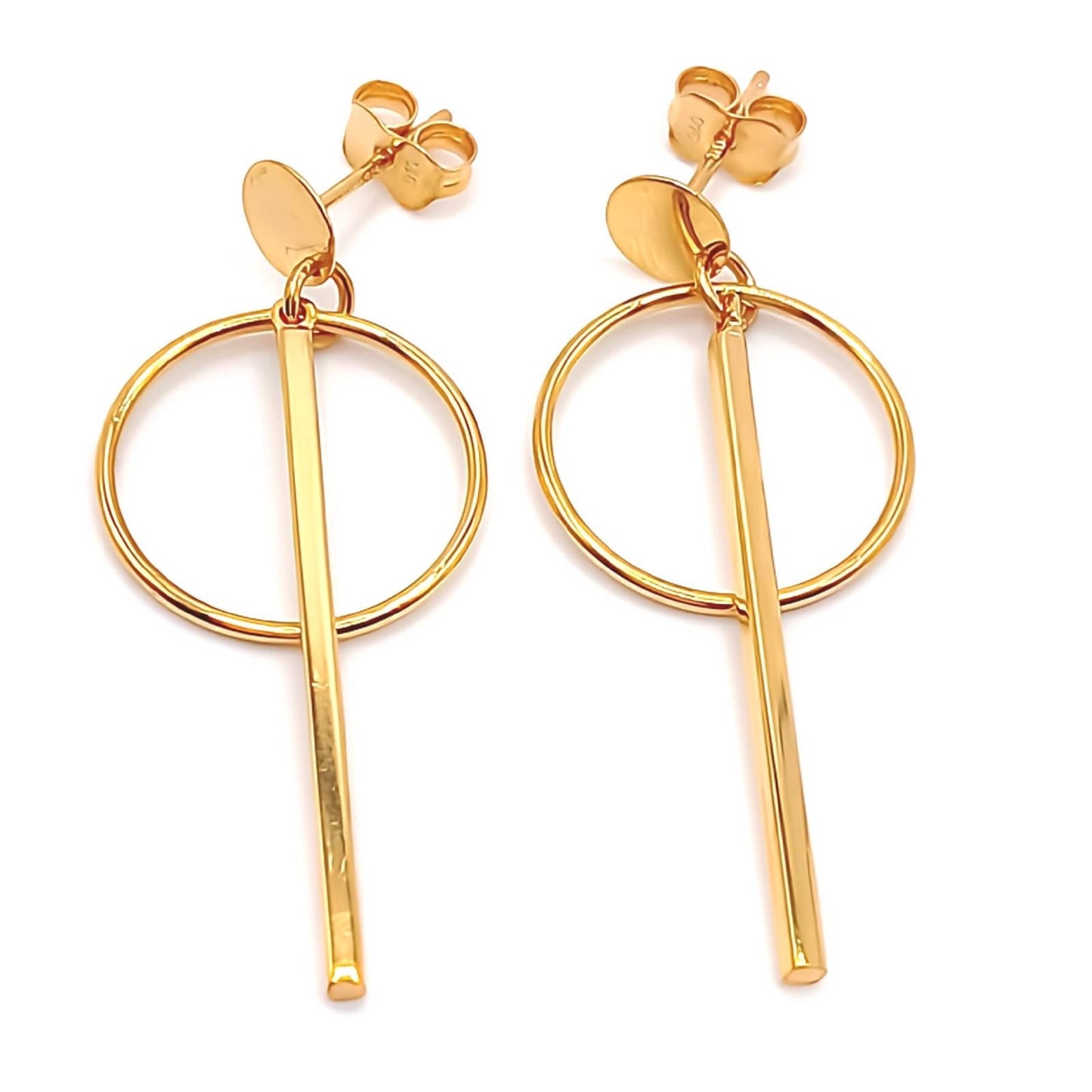 22K / 916 Gold - Inspire Earring - 3.07 gm