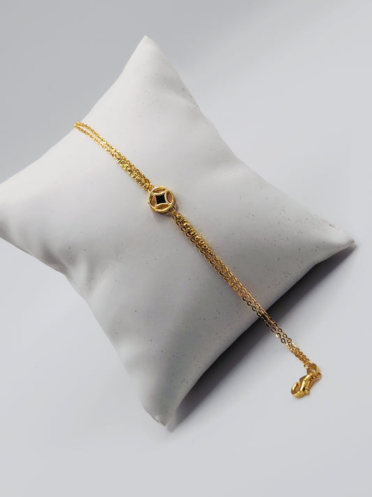 22K / 916 Gold - Inspire Chieti Luna Bracelet - 2.99 gm