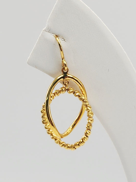 22K / 916 Gold - Inspire Ivry Heidi Earring - 4.61 gm