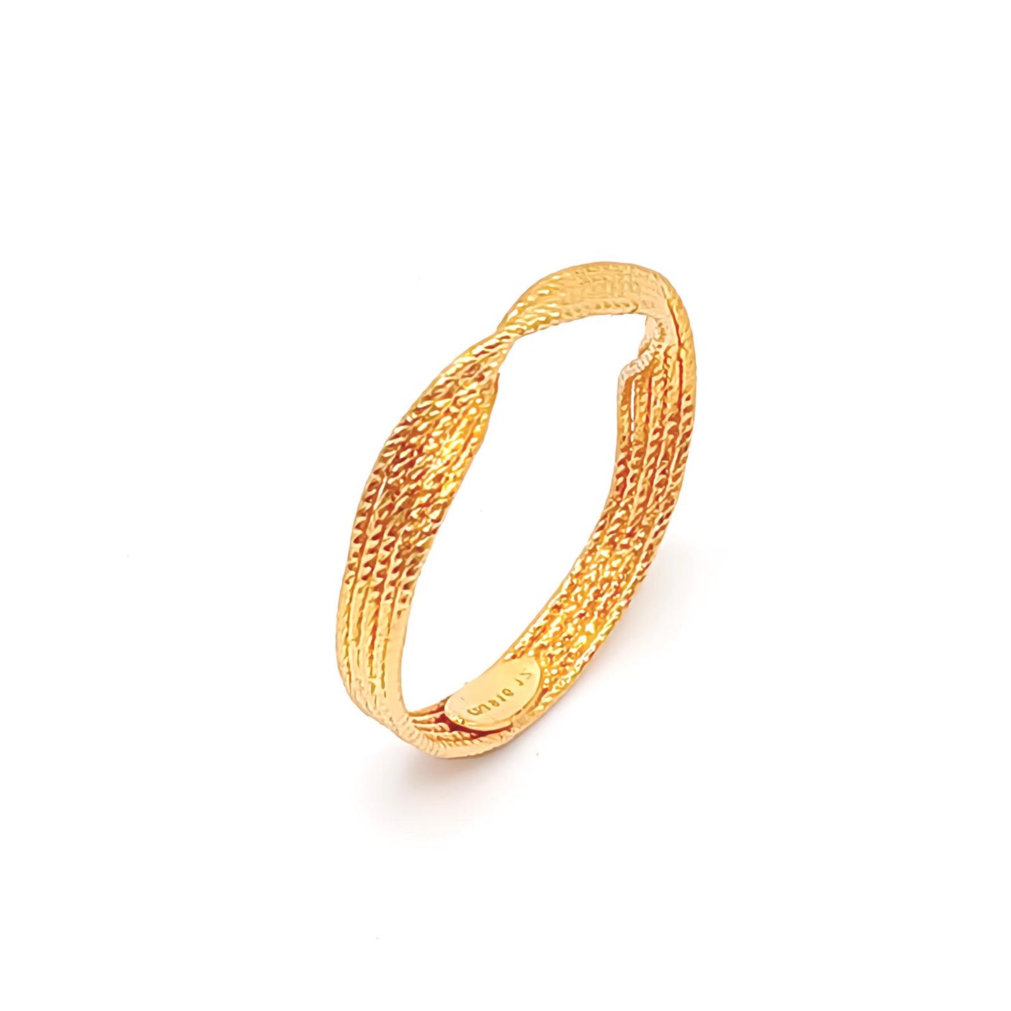 22K / 916 Gold - Inspire Chieti Swastika Ring - 1.58 gm