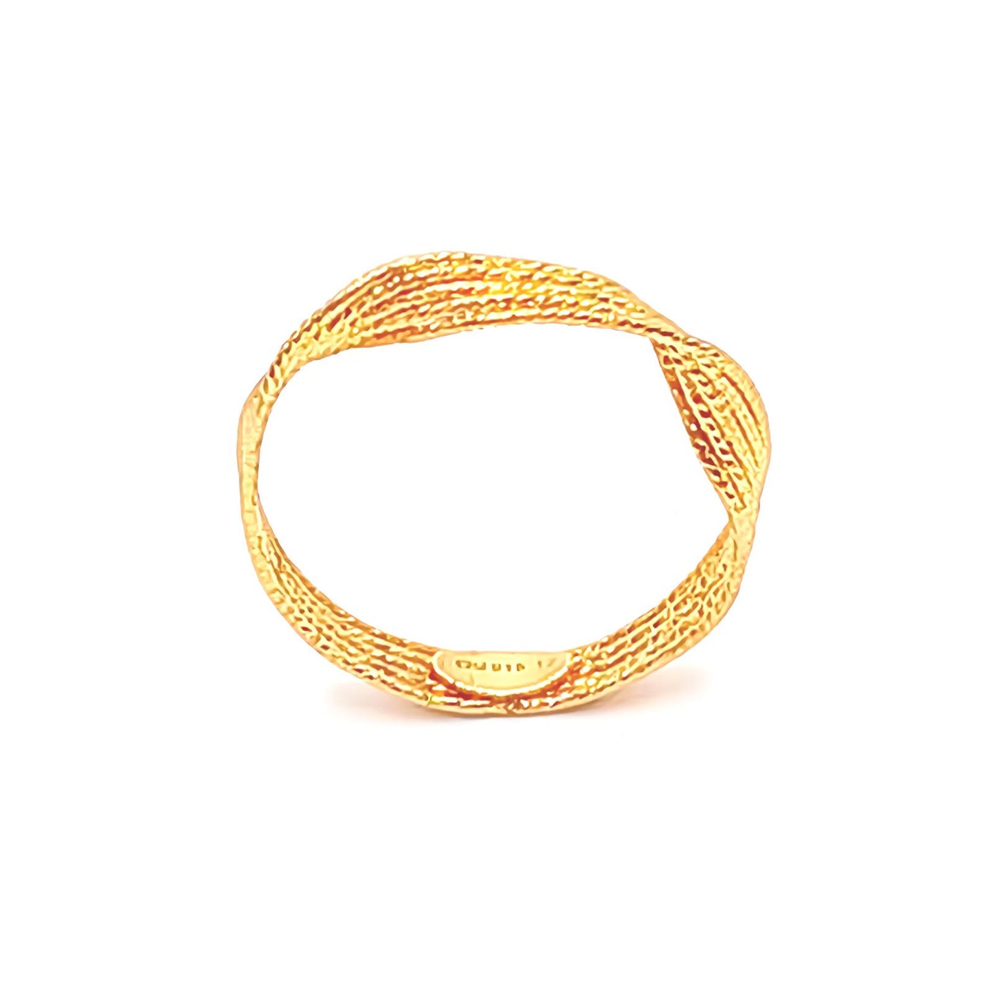22K / 916 Gold - Inspire Chieti Swastika Ring - 1.58 gm