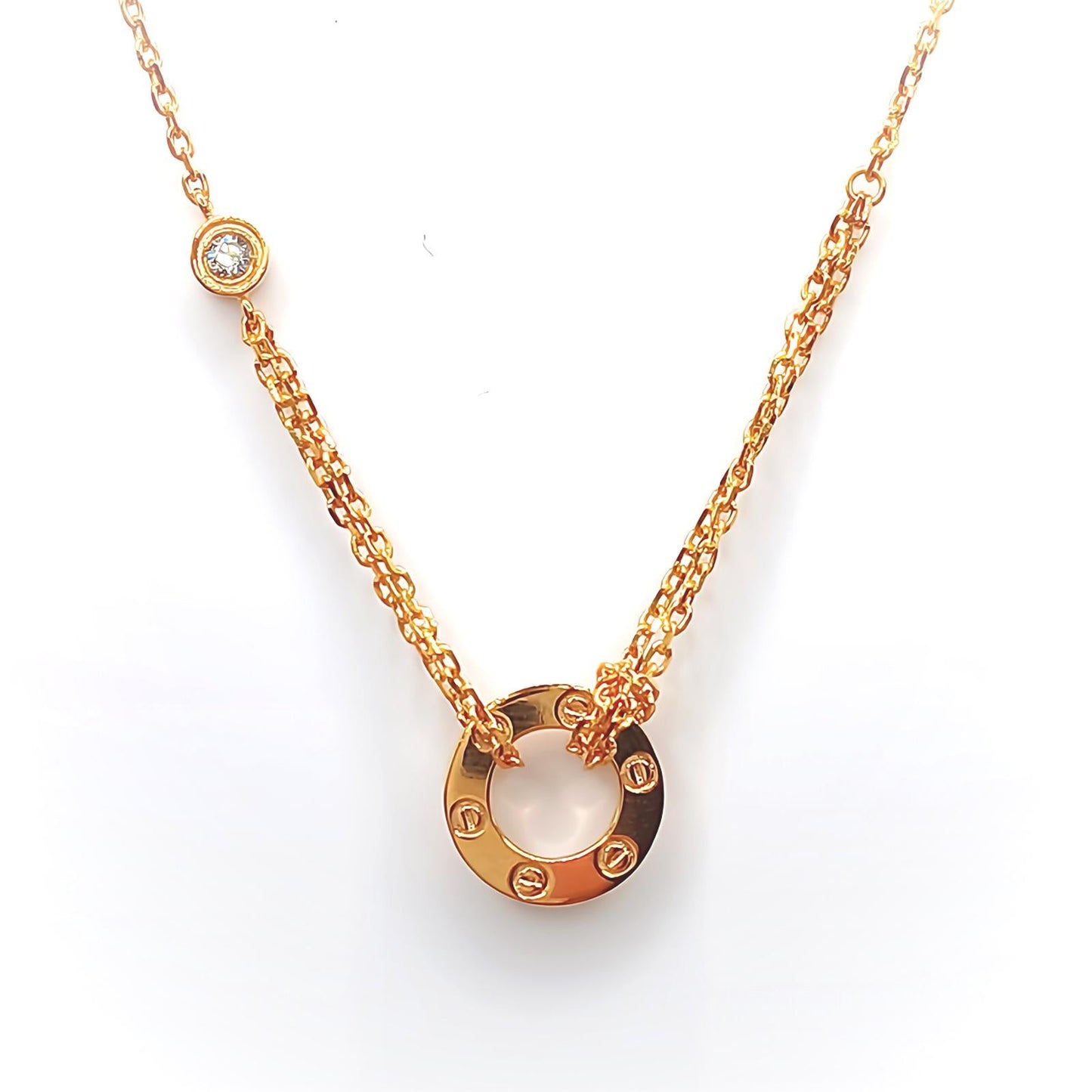 22K / 916 Gold - Inspire LOVE Necklace - 6.48 gm