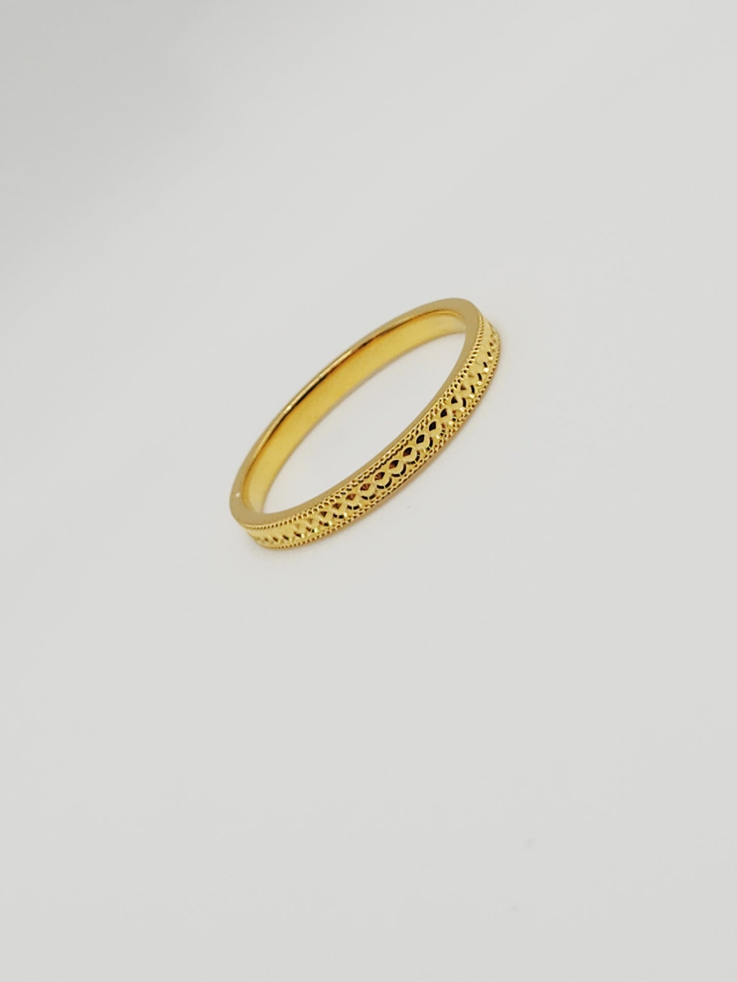 22K / 916 Gold - Inspire Ivry Luna Ring - 3.17 gm