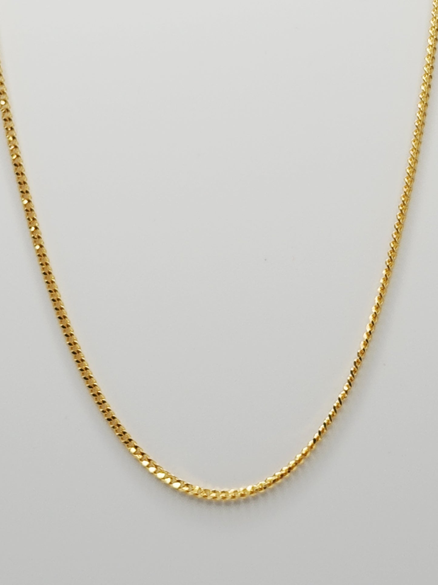 22K / 916 Gold - Ivry Kylie Flat Necklace - 6.30 gm