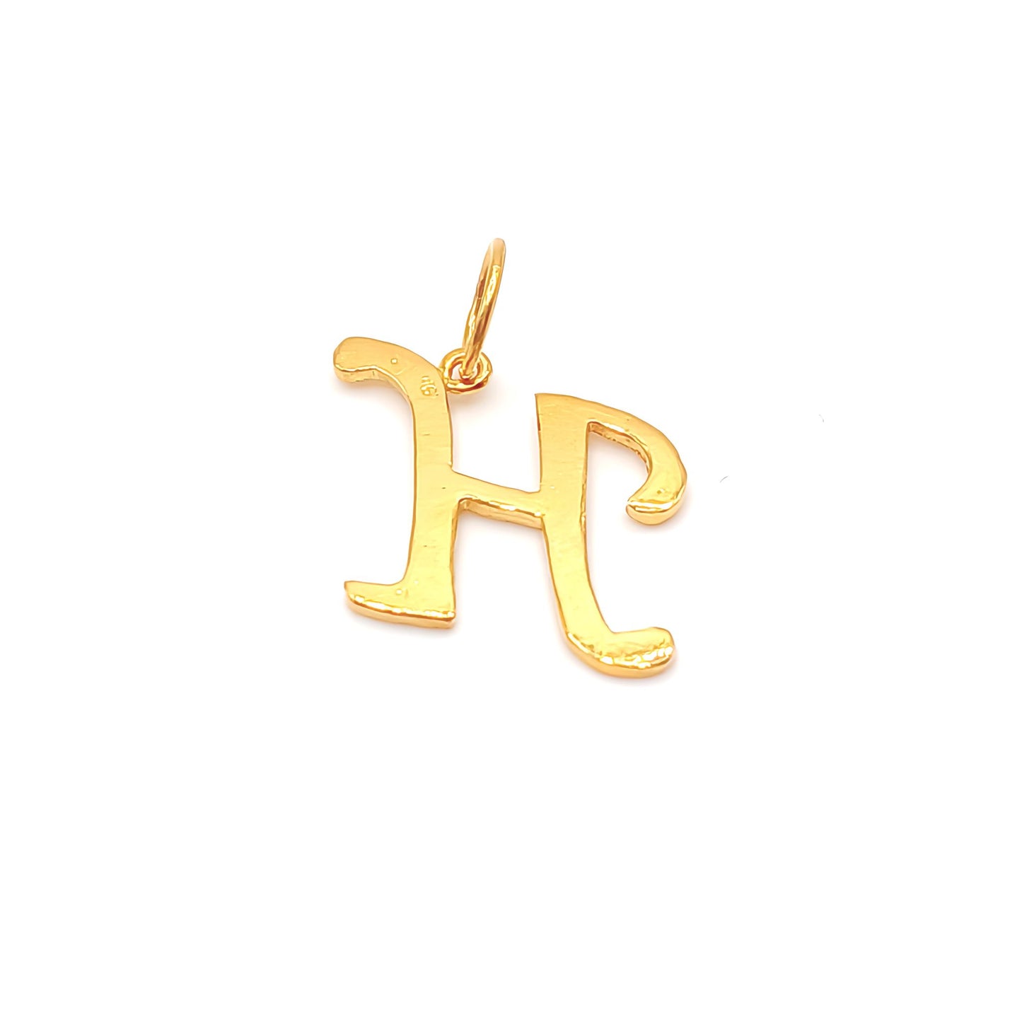 22K / 916 Gold - Alphabet Pendant Letter: H - 2.14 gm