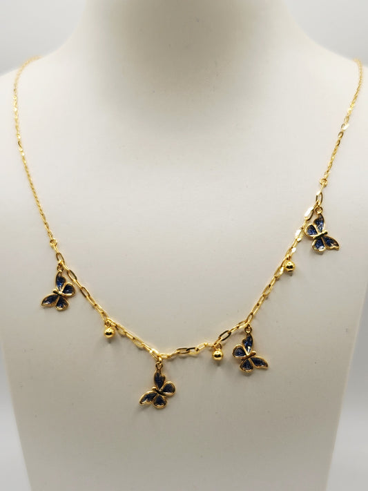 22K / 916 Gold - Inspire Chieti Iris Necklace - 5.25 gm