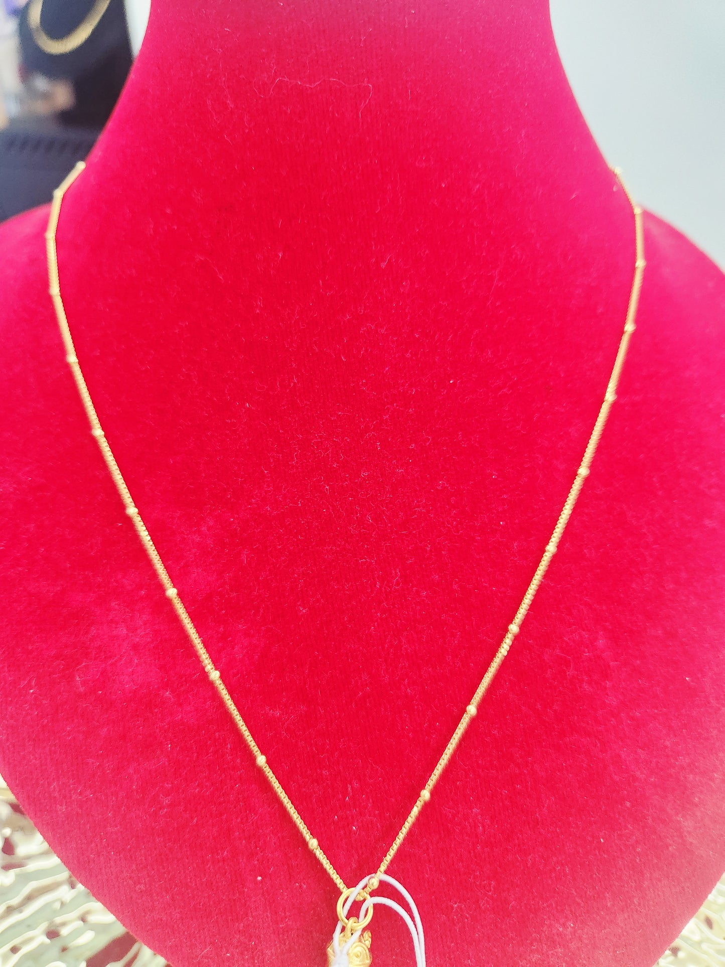 22K / 916 Gold - Ivry Luna Necklace - 3.25 gm