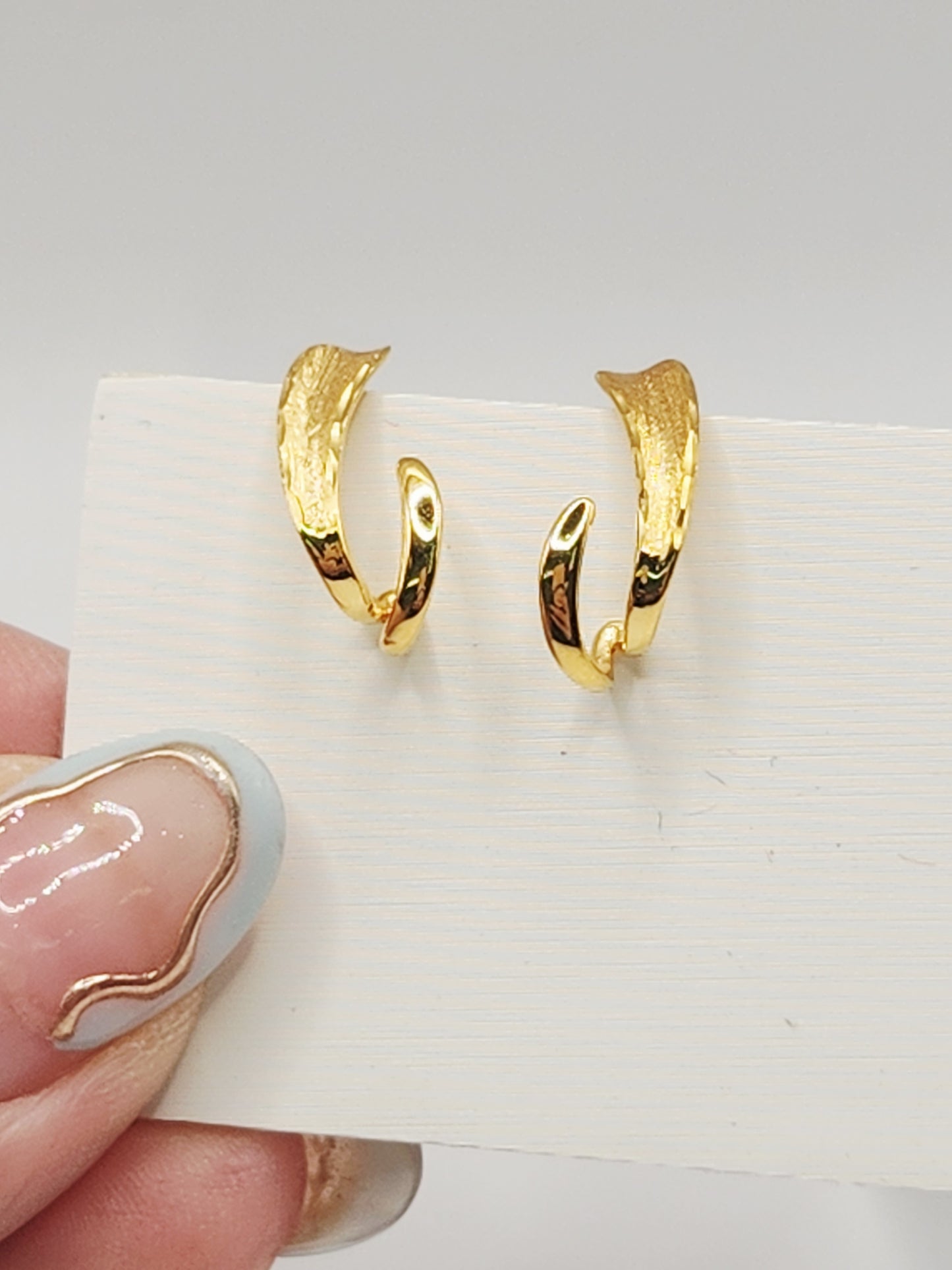 22K / 916 Gold - Inspire Chieti Luna Earring Quad - 2.04 gm